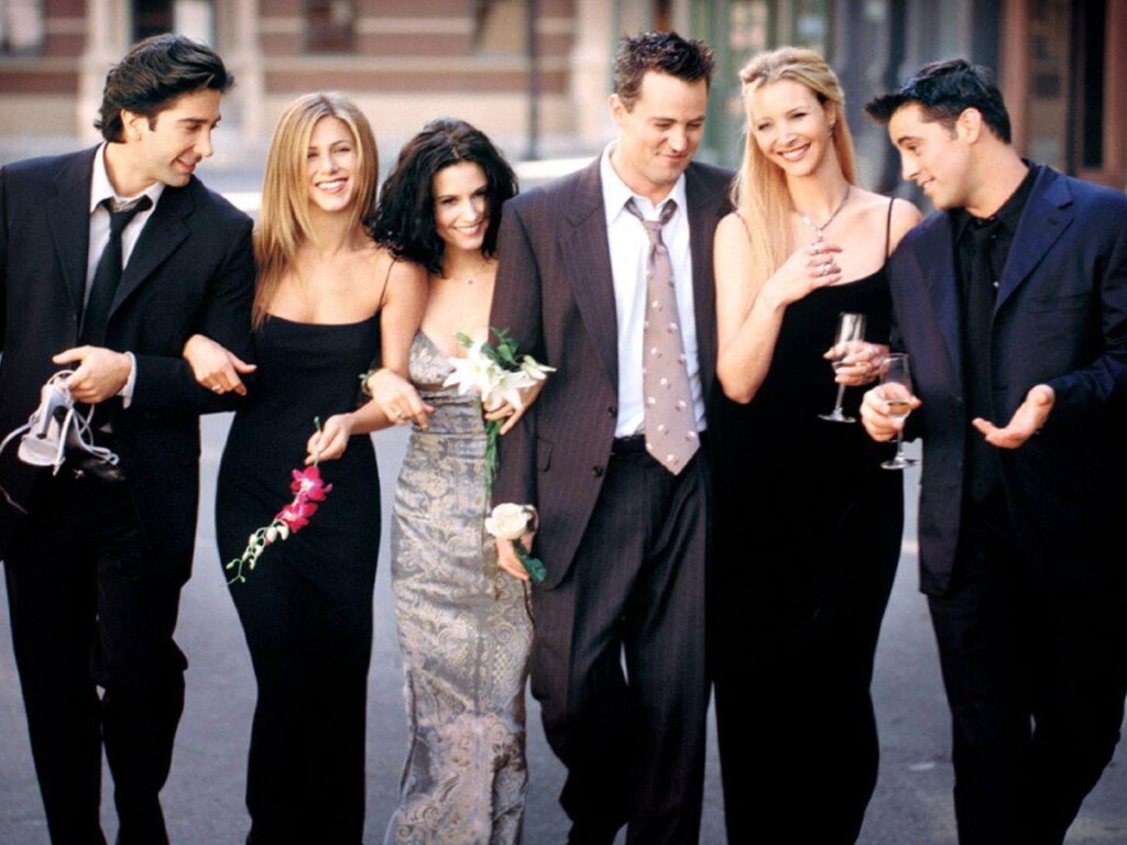 All the stars of Friends 